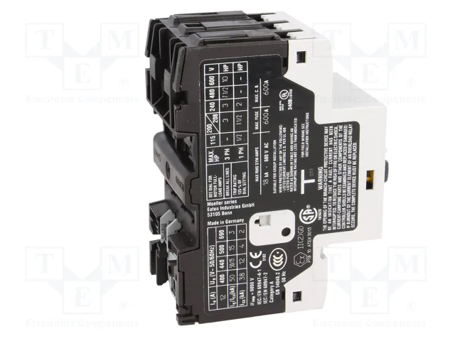 EATON ELECTRIC PKZM0-12 Interruptor motorizado 5,5kW 220÷690VAC EATON ELECTRIC PKZM0-12 Interruptor motorizado 5,5kW 220÷690VAC