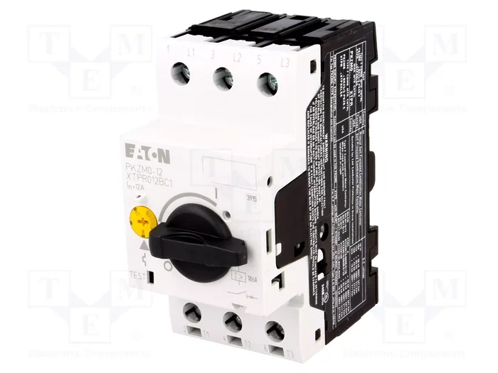 EATON ELECTRIC PKZM0-12 Interruptor motorizado 5,5kW 220÷690VAC EATON ELECTRIC PKZM0-12 Interruptor motorizado 5,5kW 220÷690VAC