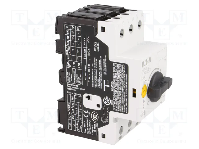 EATON ELECTRIC PKZM0-12 Interruptor motorizado 5,5kW 220÷690VAC EATON ELECTRIC PKZM0-12 Interruptor motorizado 5,5kW 220÷690VAC