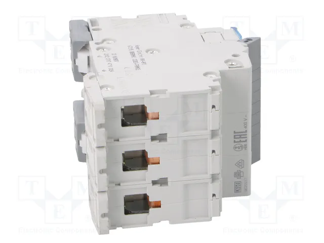 HAGER NBN316 Interruptor magnetotérmico 16A 3 polos 10kA HAGER NBN316 Interruptor magnetotérmico 16A 3 polos 10kA