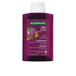 Klorane Champú Acelerador del Crecimiento con Adenosina y Quinina - Fortalece y Redensifica el Cabello, 200 ml