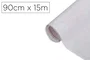 D-c-fix rollo adhesivo transparente papel plastificado autoadhesivo 90 cm x 15 m para manualidades, bricolaje y decoración