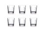Hermia PB-520234 Juego de Vasos de Vidrio Transparente 300 ml (6 Piezas)