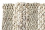 DKD Home Decor Alfombra Balines Beige Marrón, Pack de 4 Unidades, 75 x 45 cm