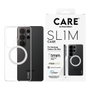 PanzerGlass CARE SL1M Case Transparente con Carga Qi para Samsung Galaxy S26 Ultra, Funda Protectora Resistente a Caídas y Rayones, Policarbonato 100% Reciclado