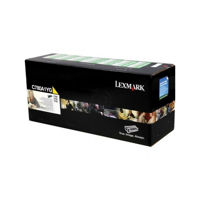 Lexmark C780A1YG Cartucho de Tóner Amarillo Retornable
