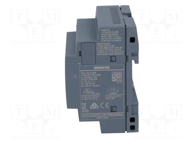 Siemens 6ED10551FB100BA2 LOGO! DM16 230R Módulo de expansión 4TE 8DE/8DA