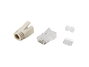 Equip Kit de 100 Conectores RJ45 Cat.6A UTP con Protector y Guía