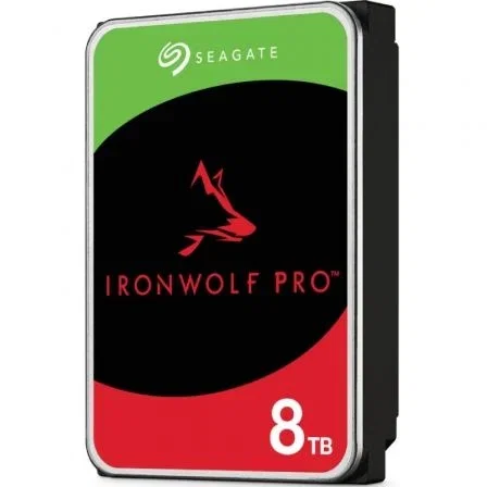 Seagate IronWolf Pro ST8000NT001 Disco Duro NAS 8TB 3.5" SATA III 256MB Seagate IronWolf Pro ST8000NT001 Disco Duro NAS 8TB 3.5" SATA III 256MB