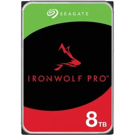 Seagate IronWolf Pro ST8000NT001 Disco Duro NAS 8TB 3.5" SATA III 256MB Seagate IronWolf Pro ST8000NT001 Disco Duro NAS 8TB 3.5" SATA III 256MB
