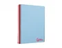 Liderpapel Cuaderno Espiral A7 Micro Wonder Celeste Cuadrícula 5mm 100 Hojas