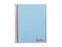 Liderpapel Cuaderno Espiral A7 Micro Wonder Celeste Cuadrícula 5mm 100 Hojas