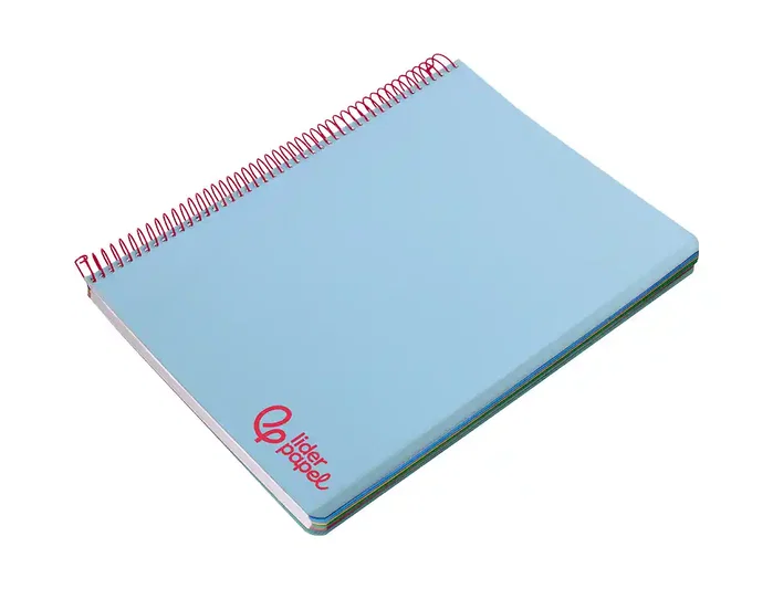 Liderpapel Cuaderno Espiral A7 Micro Wonder Celeste Cuadrícula 5mm 100 Hojas Liderpapel Cuaderno Espiral A7 Micro Wonder Celeste Cuadrícula 5mm 100 Hojas