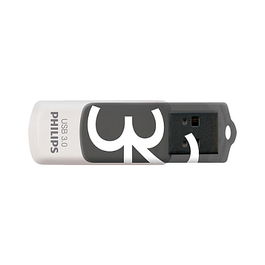 Philips FM32FD00B Memoria USB 3.0 32GB Vivid Edition Shadow Grey