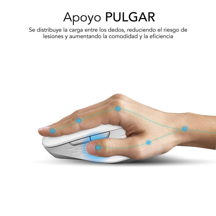 Subblim Curve Ergo Dual Blanco
