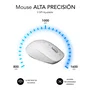 Subblim Curve Ergo Dual Ratón Ergonómico Inalámbrico Blanco