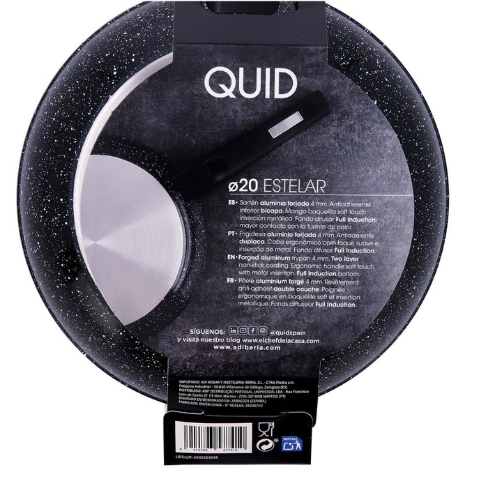 Sartén Aluminio Forjado Estelar Quid 20 cm (6 Unidades)