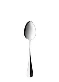 Summa Cuchara Postre Baguette 185 mm - Acero Inoxidable 18/10 Pulido Espejo, Plata, Cubertería (Set de 12)