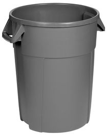 PROBBAX - RC-2005-GRY - Cubo para ingredientes multiusos (sin tapa) 120 L - 65,4 x 65,4 x 72 cm - Gris