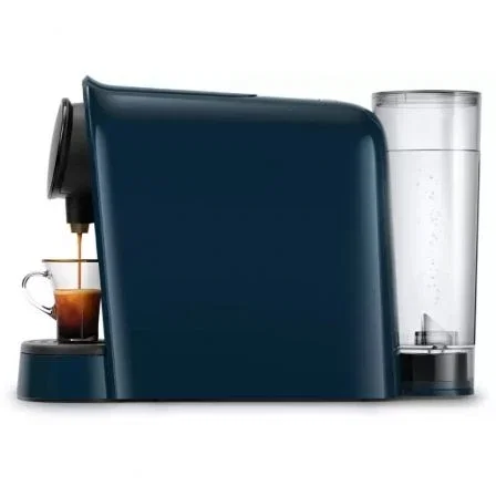 Cafetera de Cápsulas Philips L'Or Barista LM8012/40/ Azul/ Compatible cápsulas Nespresso y L'OR/ Incluye 2 tazas L'OR/ Descalcificador