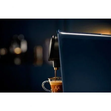 Cafetera de Cápsulas Philips L'Or Barista LM8012/40/ Azul/ Compatible cápsulas Nespresso y L'OR/ Incluye 2 tazas L'OR/ Descalcificador