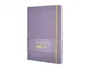 Antartik Cuaderno A4 Tapa Dura Hojas Puntos Morado y Amarillo 100 Hojas 80 gr FSC