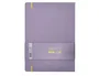 Antartik Cuaderno A4 Tapa Dura Hojas Puntos Morado y Amarillo 100 Hojas 80 gr FSC