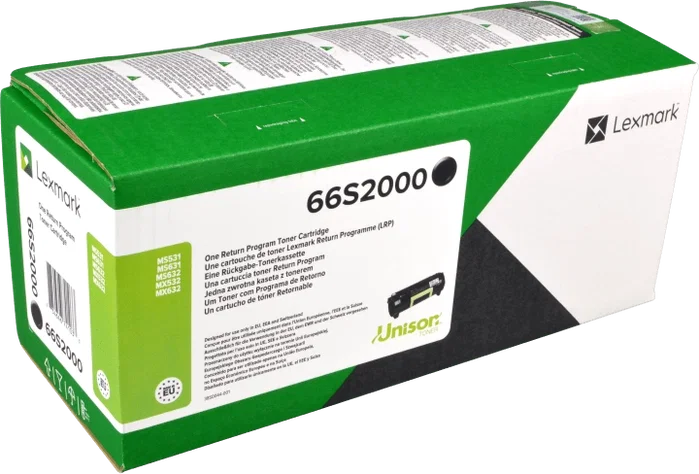 Lexmark 66S2000 Cartucho de Tóner Negro Standard Lexmark 66S2000 Cartucho de Tóner Negro Standard