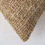 Ixia Cojín Beige-Teja Viscosa-Algodón 30 x 50 cm