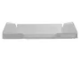 Q-connect Bandeja sobremesa plástico gris oscuro transparente 240x70x340 mm