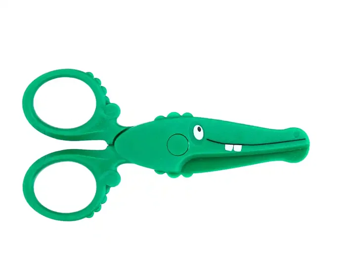 Liderpapel Tijera 12cm para Papel, Cartón y Pasta de Modelar (No para Pelo)