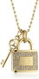 Tommy Hilfiger Collar Dorado de Acero Inoxidable 50cm