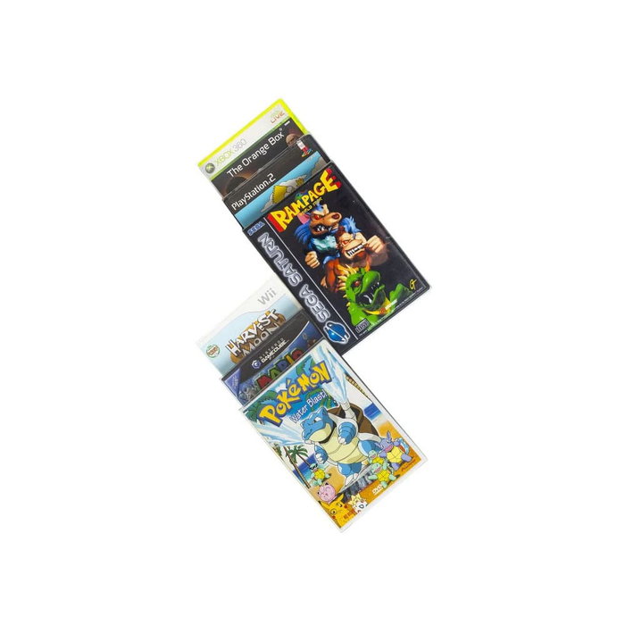 Evoretro Pack de 25 Protectores PET 0,40 mm para Gamecube, Xbox 360, Wii, PS2 y DVD Evoretro Pack de 25 Protectores PET 0,40 mm para Gamecube, Xbox 360, Wii, PS2 y DVD