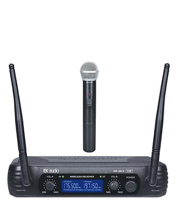 Micrófono Inalámbrico de Mano Ek Vhf Wr69 l Micrófono Inalámbrico de Mano Ek Vhf Wr69 l