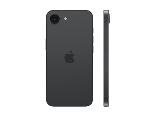 Apple iPhone 17e Smartphone 256GB 6.1" Negro 5G, Chip A19, Cámara Fusion 48 MP, Resistente Ceramic Shield 2, USB-C, Carga Inalámbrica MagSafe, iOS 26