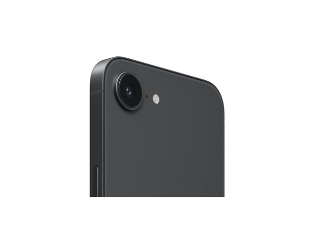 Apple iPhone 17e Smartphone 256GB 6.1" Negro 5G, Chip A19, Cámara Fusion 48 MP, Resistente Ceramic Shield 2, USB-C, Carga Inalámbrica MagSafe, iOS 26