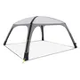 Kampa Refugio Inflable AIR Shelter 400 - 4 x 4 m - Gris y Negro KAM1699966926051