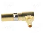 HARTING Contacto macho industrial con 1 PIN conector concéntrico