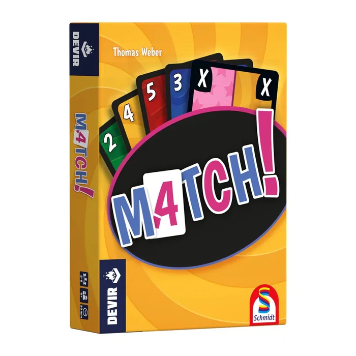 Devir Juego Mesa Match! Pocket Juego de Cartas en Castellano Formato Bolsillo