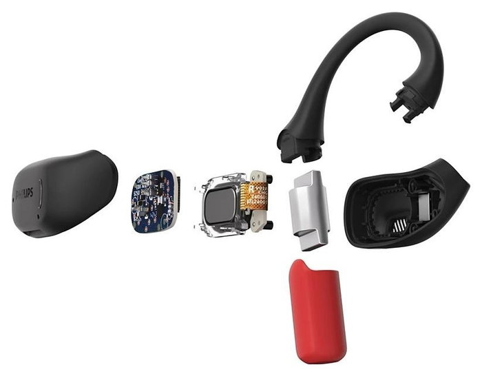 Philips TAA6709BK/00 Auriculares Deportivos Bluetooth Negros y Rojos Philips TAA6709BK/00 Auriculares Deportivos Bluetooth Negros y Rojos