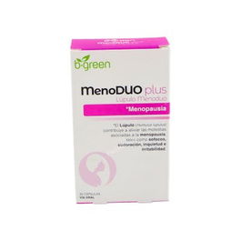 B.GREEN Menoduo Plus 30Cap. Suplemento Menopausia Lúpulo Salvia Magnesio Vitaminas E D3 K2