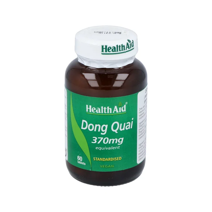 Health Aid Dong Quai 370 mg 60 comprimidos Health Aid Dong Quai 370 mg 60 comprimidos
