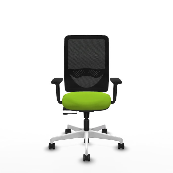 PIQUERAS Y CRESPO Silla de oficina Zulema Pistacho y Negro PIQUERAS Y CRESPO Silla de oficina Zulema Pistacho y Negro