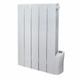 Warm Tech Radiador eléctrico de inercia de fluido 900W Blanco