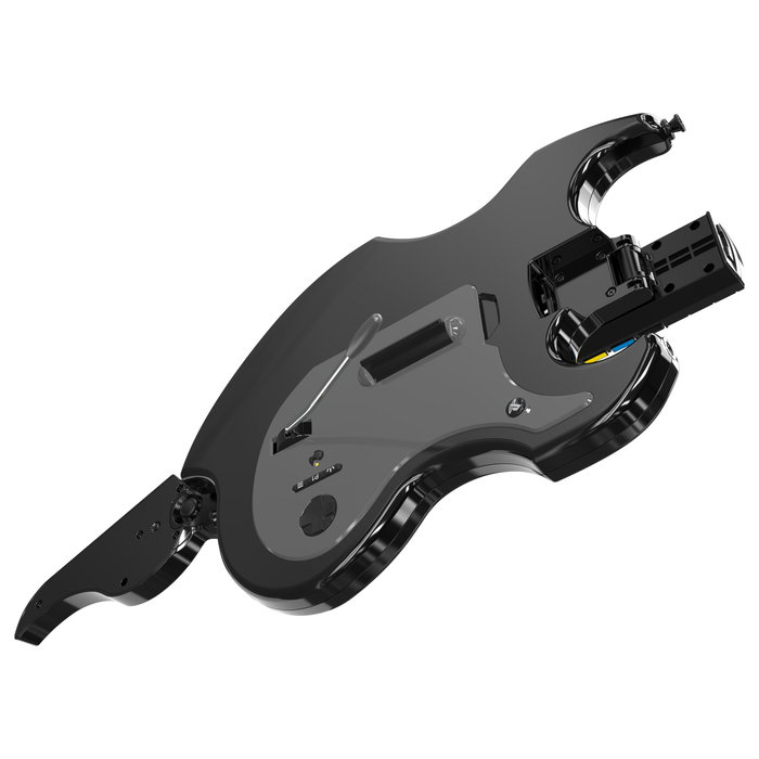 PDP Guitarra Inalámbrica Riffmaster PDP1717630706377 para PlayStation 4, PlayStation 5 y PC - Negra