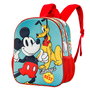 Mochila 3D Pequeña Best Disney Mickey Mouse Verde