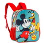 Mochila 3D Pequeña Best Disney Mickey Mouse Verde