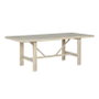 DKD Home Decor Mesa de Comedor Mango Blanco