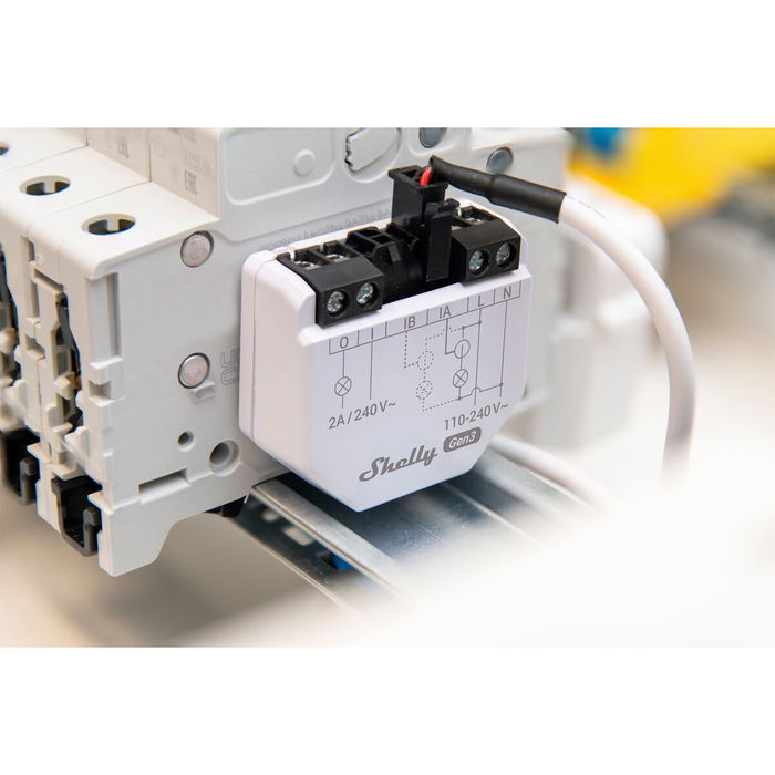 Módulo switch Wi-Fi Shelly EM GEN3 + 50 A CT