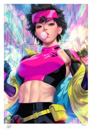 X-Men Marvel Litografia Jubilee 46 x 61 cm - sin marco